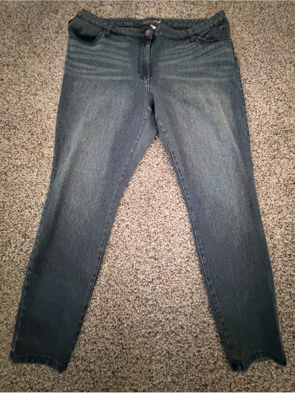 Style & Co. Dark Blue Stretch Skinny Jeggings